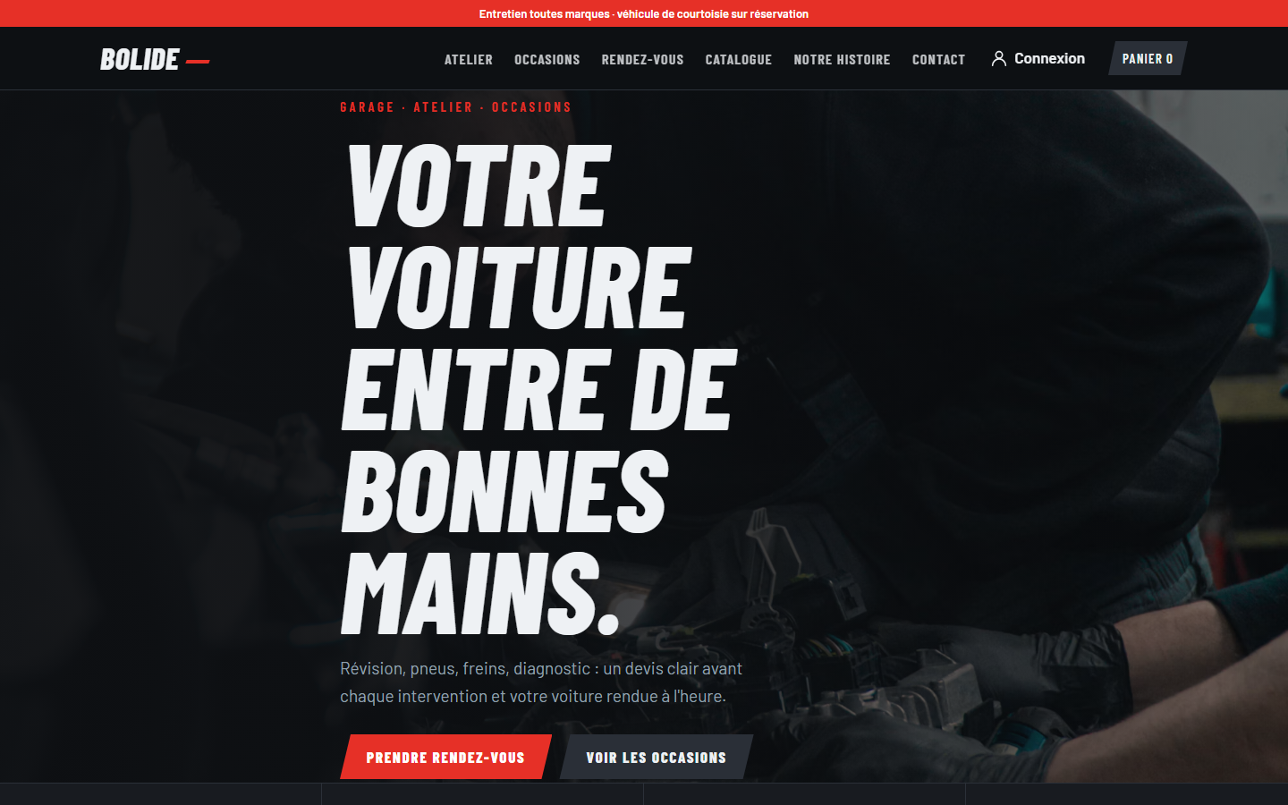 Thème Bolide